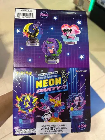 [ 새상품 미개봉 ] 포켓몬 NEON PARTY 피규어 6체 세트