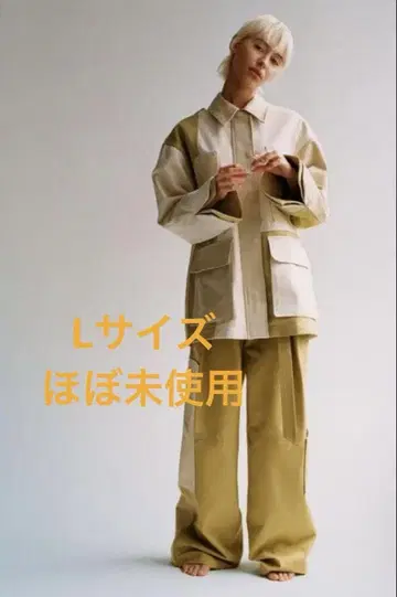 ZARA 패치워크 개버딘 자켓 L 사이즈 구하기 어려움