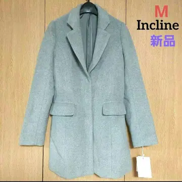 Incline 체스터 코트 코트 롱 코트 아우터