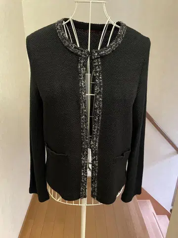 아마카 고급 니트 자켓 사이즈 40
