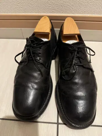 GUIDI DERBY SHOES 호스 풀그레인 새상품급