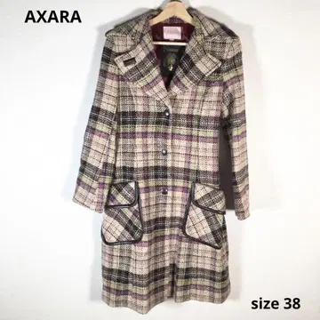 상태 좋음 AXARA 악사라 롱 코트 아우터 size 38