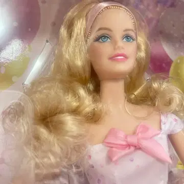 바비 Barbie 인형 금발 2016 Birthday Wishes