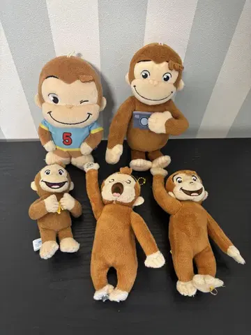 [ 오자루의 조지 ] 봉제 인형 5체 세트