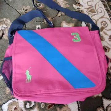 랄프 로렌 핑크 숄더백