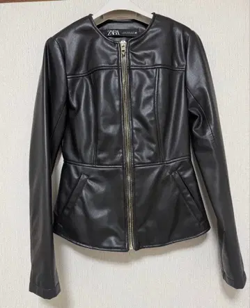 ZARA 라이더 자켓 가죽 자켓