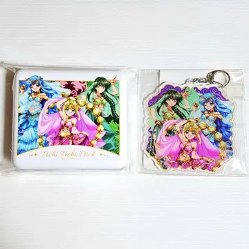 피치피치 피치 루치아 나미노 리나 잡화 케이스 빅 아크릴 키링 무희