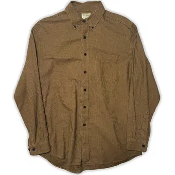 L.L.Bean 엘엘빈 긴팔 플란넬 셔츠 하운드 투스 체크 무늬
