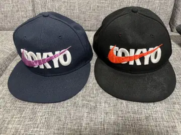 Nike TOKYO 로고 캡 2색 세트