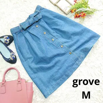grove 데님 스커트 ( M ) 인디고 블루