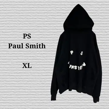 [ PS Paul Smith ] 후드티 풀오버 맨투맨 블랙 XL