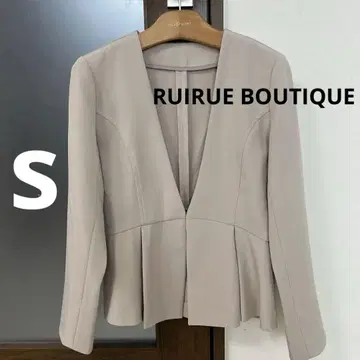 RUIRUE BOUTIQUE 자켓 베이지 S