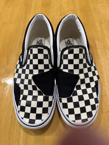 Vans 체커 패턴 슬립온
