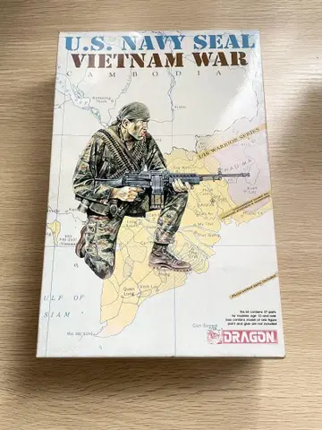 DRAGON 미국 해군 특수부대 네이비 씰 1/16 베트남 전쟁