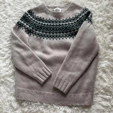 MORRIS&SONS 노르딕 니트 사이즈 36