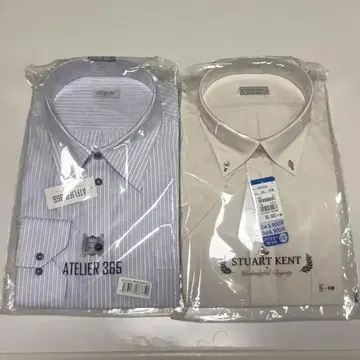 비즈니스 셔츠 Y셔츠 긴팔 반팔 2벌 세트