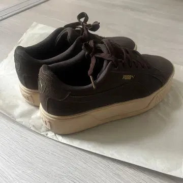PUMA SnowMan 다크 브라운 스니커즈