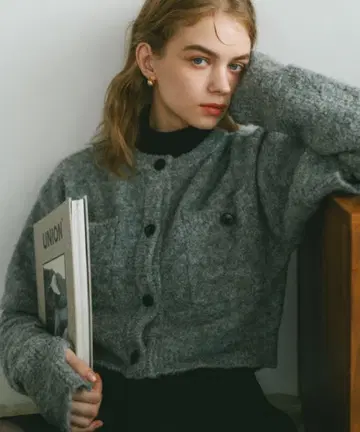 부클레 암그로브 세트 가디건