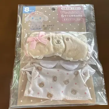 미개봉 산리오  옷 갈아입기 의류 룸웨어 곰 S 사이즈