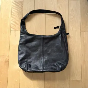원 숄더백 가죽 블랙 가죽 토트백