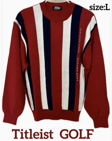 [ Titleist ] 타이틀리스트, 골프 니트 스웨터 풀오버
