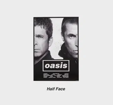 oasis Half Face 포스터