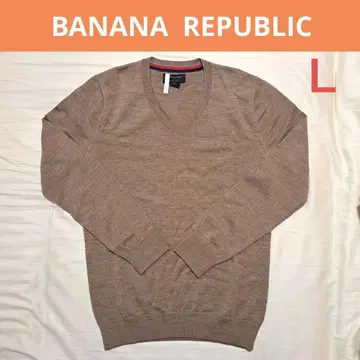 BANANA REPUBLIC 메리노울 스웨터 남성용