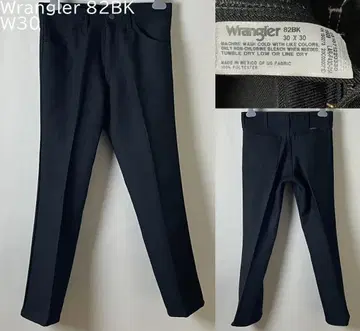 새상품급 랭글러 Wrangler 스타프레 82BK 런처 팬츠 W30