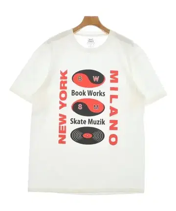 BOOK WORKS 티셔츠 남성용