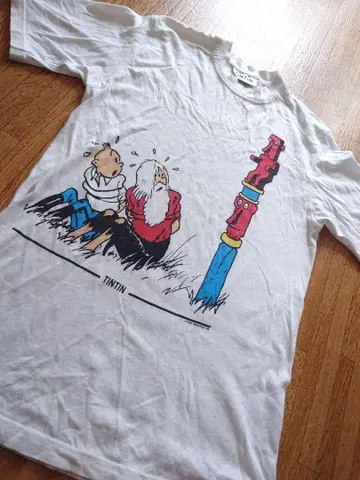 TINTIN 빈티지 T셔츠 (90s)