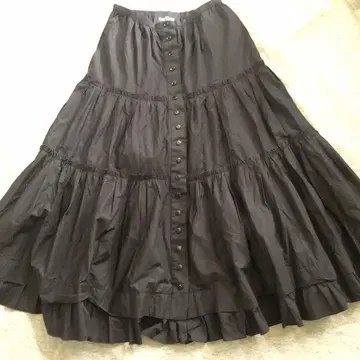 새상품급 MARC JACOBS THE PRAIRIE SKIRT 블랙 00
