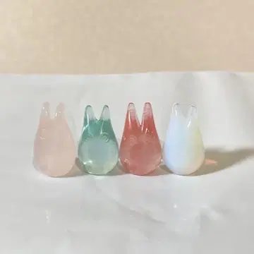 토토로의 기념품 돌 4종 세트