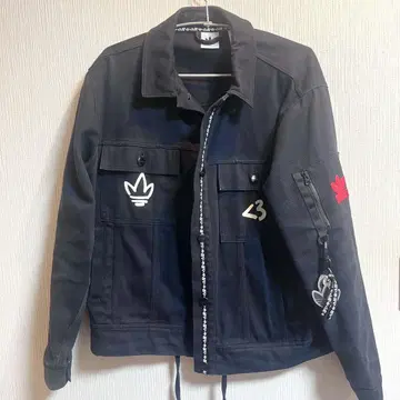 adidas 블랙 캐주얼 자켓