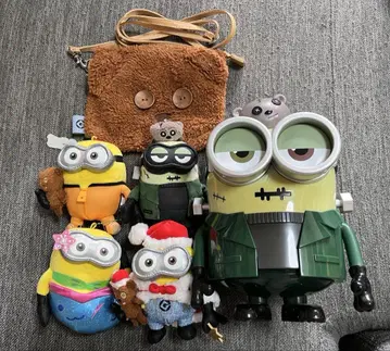 미니언 봉제 인형 여러 가지 6개 세트