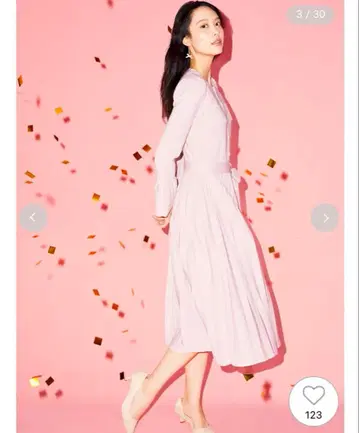 셀포드 스프링 니트 원피스 36