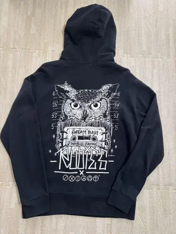 RUDIES 후드티 블랙