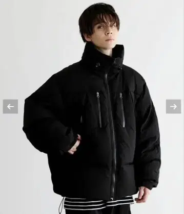 OPENING ACT 하이 볼륨 다운 숏 몬스터 파카 자켓