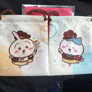 코스 치이카와 (먼작귀) 복조리 2개 세트 하치와레 토끼