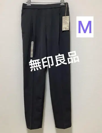 무인양품 테이퍼드 팬츠 그레이 M