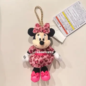 미니 키체인 레오파드 디즈니 표범 무늬