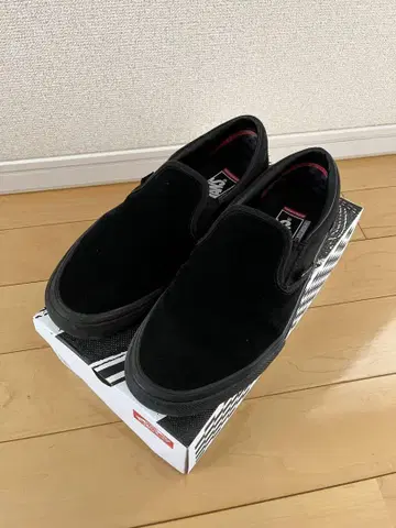 VANS SKATE SLIP-ON BLACK 슬립온 US 기획