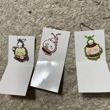 코코스 치이카와 (먼작귀) 콜라보 키링 3세트