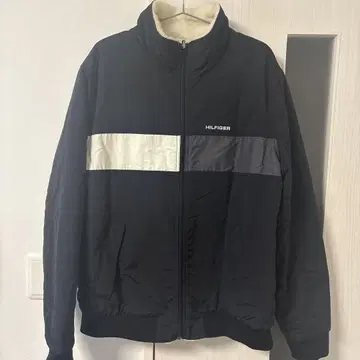 TOMMY HILFIGER 리버서블 블루종