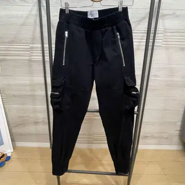 LAKENZIE 카고 조거 팬츠 블랙 [ size S ]