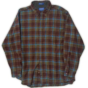 멕시코제 PENDLETON 펜들턴 긴팔 울 셔츠 롯지 셔츠