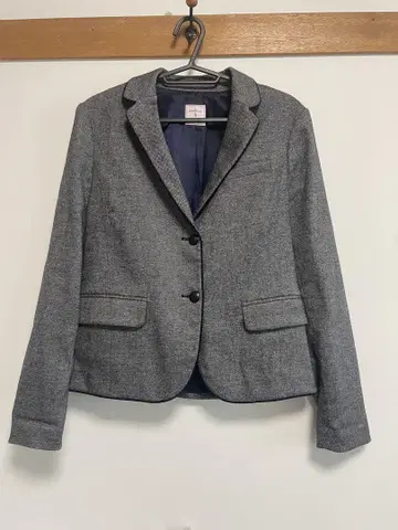 The Modern Blazer 그레이 테일러드 자켓 엘보우 패치