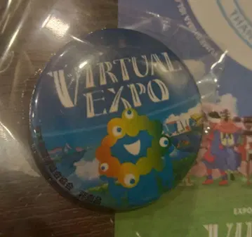 버추얼 EXPO 배지 2개 (노멀 & 레인보우) 스탬프 외 세트
