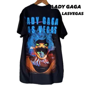 새상품 미사용 레이디 가가 라스베가스 T셔츠 LADYGAGA 굿즈