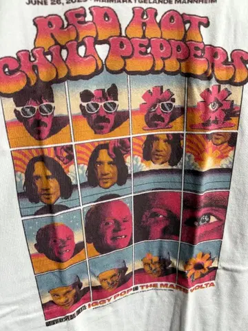 Red Hot Chili Peppers 티셔츠 XL 렛치리 티셔츠