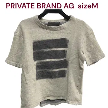 PRIVATE BRAND AG 울, 코튼 티셔츠 상의